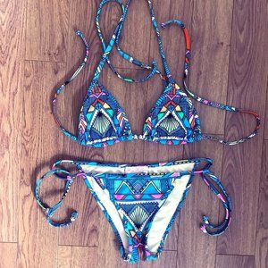 MARA HOFFMAN Inca Printed Bikini